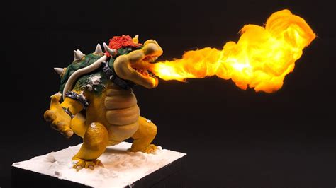 bowser breathing fire|bowser flame pipe.